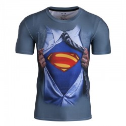  Компрессионная футболка Superman