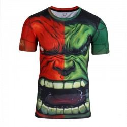  Компрессионная футболка Hulk